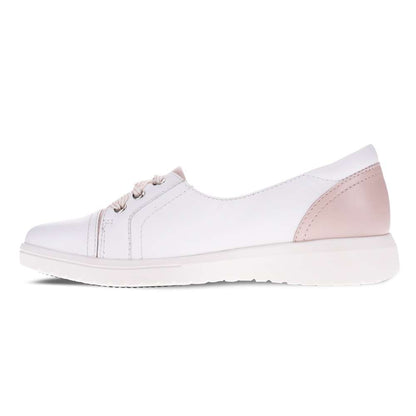 Bridgette Slip-On Casual Sneaker - White/Blush