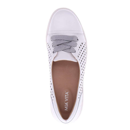 Bridgette Slip-On Casual Sneaker - White Laser