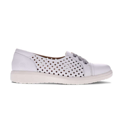 Bridgette Slip-On Casual Sneaker - White Laser
