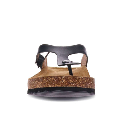 Brooke Toe Post Sandal - Black