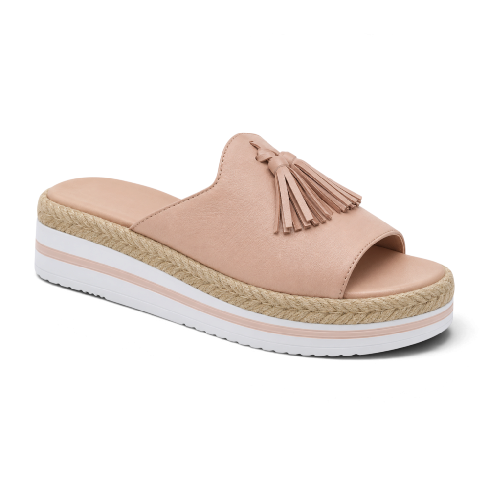 Augie Slide - Dusty Pink