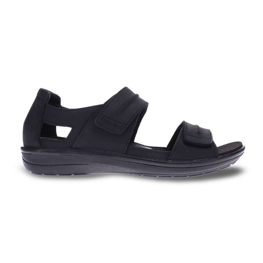 Cairns Heel Counter Sandal - Oiled Black