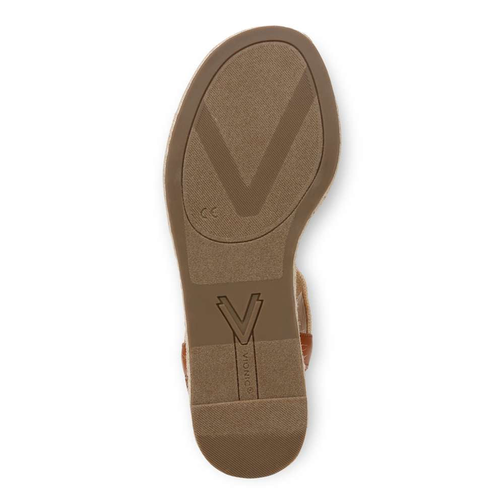 Calera Wedge - Camel Leather