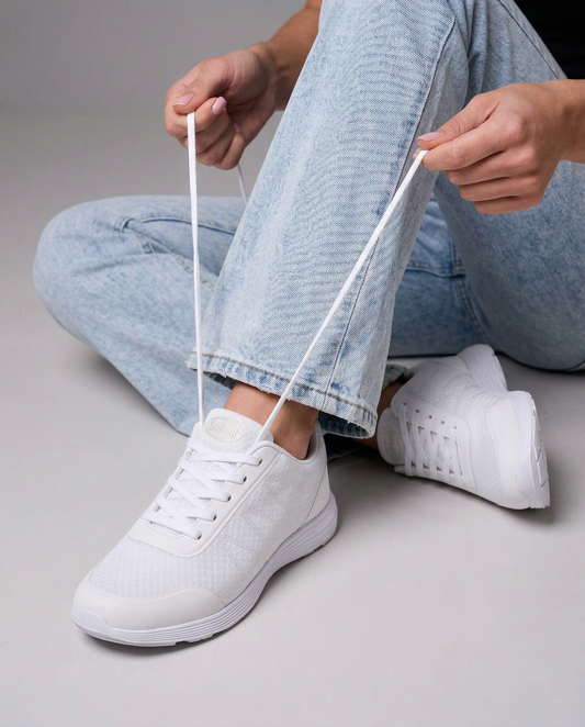 Lifestyle image for Cannes Slip-On Sneaker - White