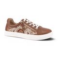 Cara Kard Print Casual Sneaker - Purnululu Rust