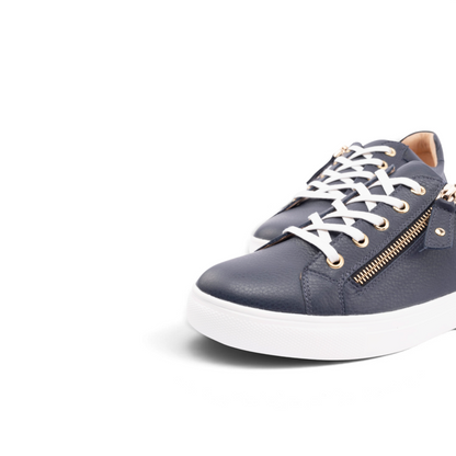 Cara Pebble Casual Sneaker - Navy