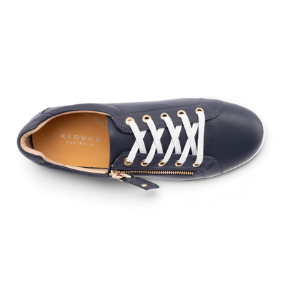Cara Pebble Casual Sneaker - Navy