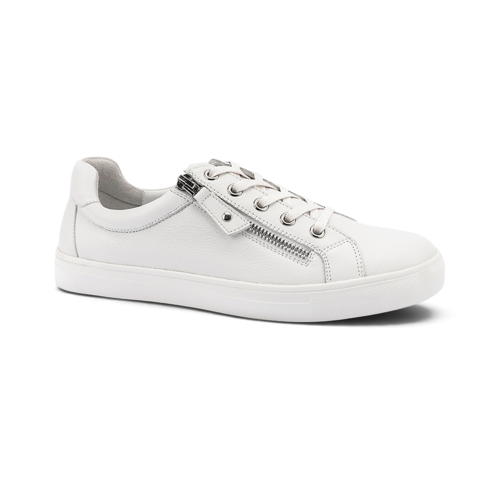 Cara Pebble Casual Sneaker - White