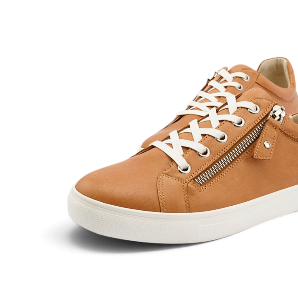 Cara Plain Casual Sneaker - Coconut Tan