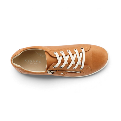 Cara Plain Casual Sneaker - Coconut Tan