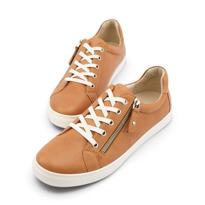 Cara Plain Casual Sneaker - Coconut Tan
