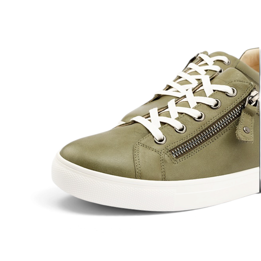 Cara Plain Casual Sneaker - Light Khaki