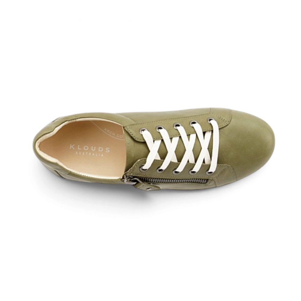 Cara Plain Casual Sneaker - Light Khaki