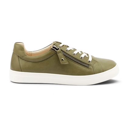 Cara Plain Casual Sneaker - Light Khaki
