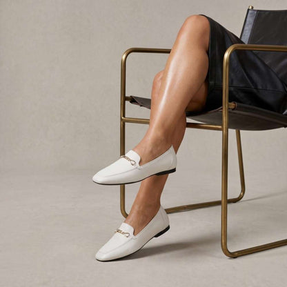 Cecilia Loafer - Warm White