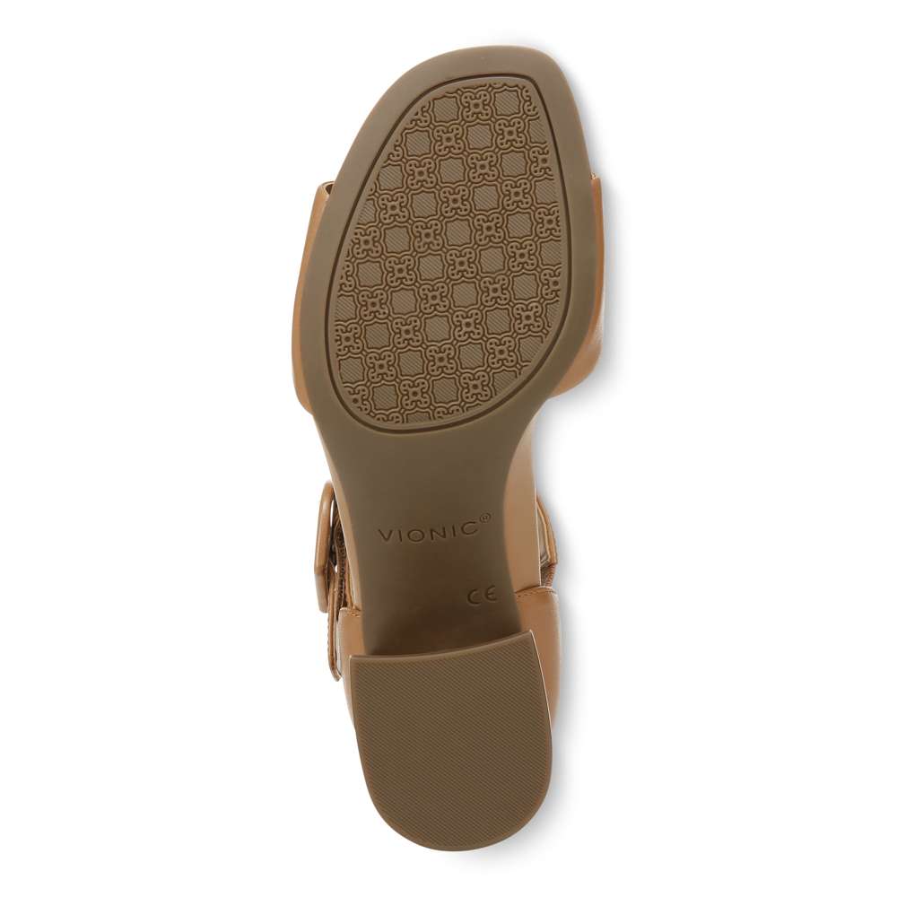 Chardonnay Heeled Sandal - Camel