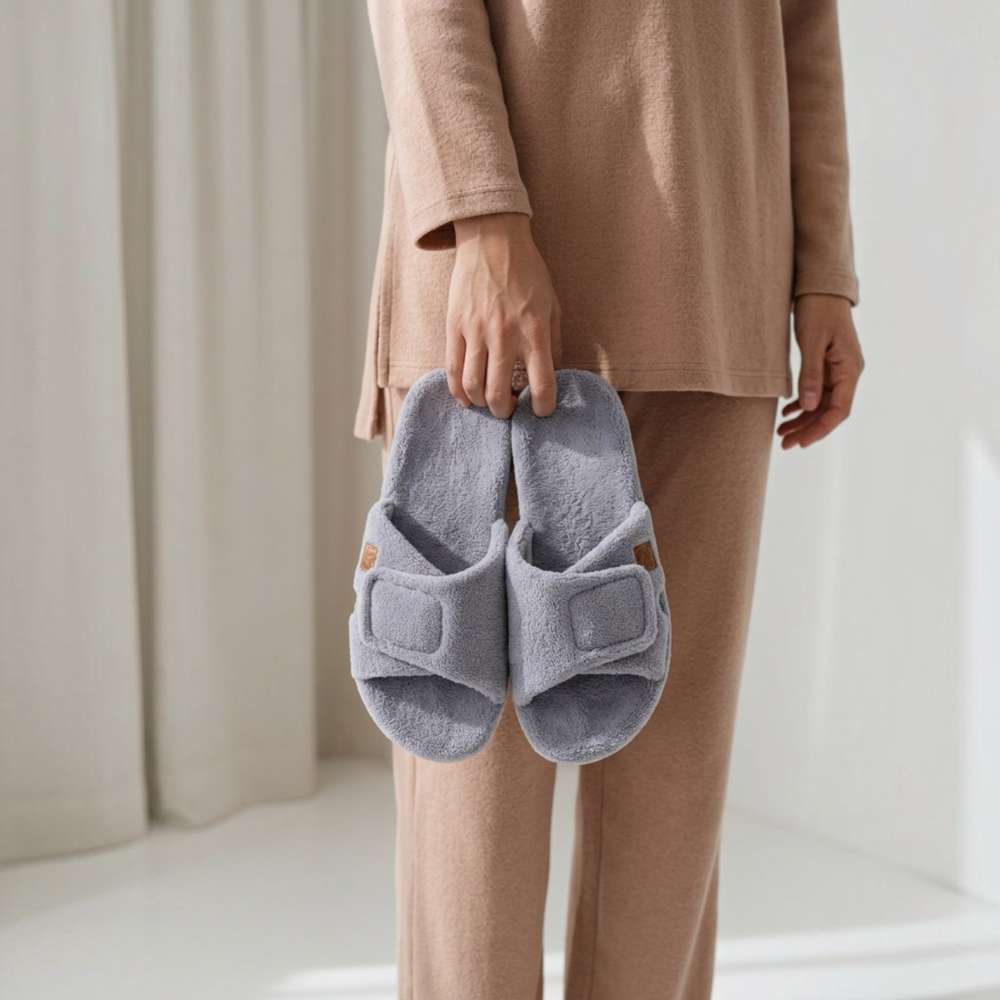 Comfy Slipper - Grey