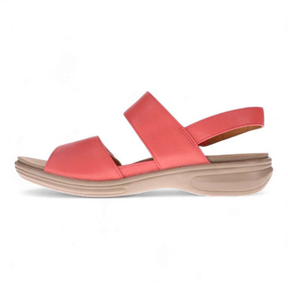 Como Adjustable Slingback Sandal - Coral