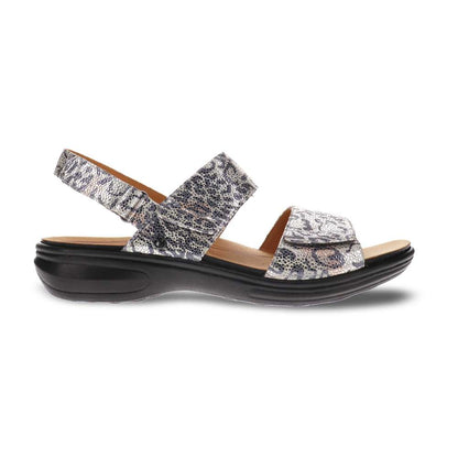 Como Adjustable Slingback Sandal - Silver Safari