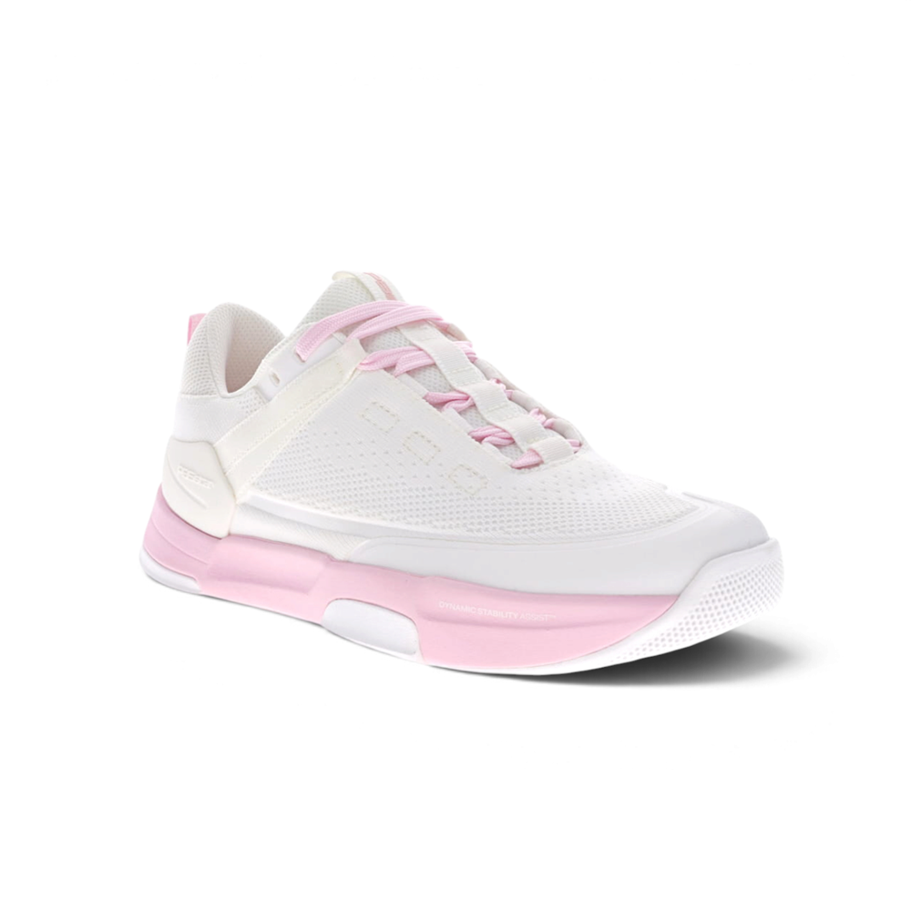 Court 2 Women's Mesh Sneaker - White/Pink
