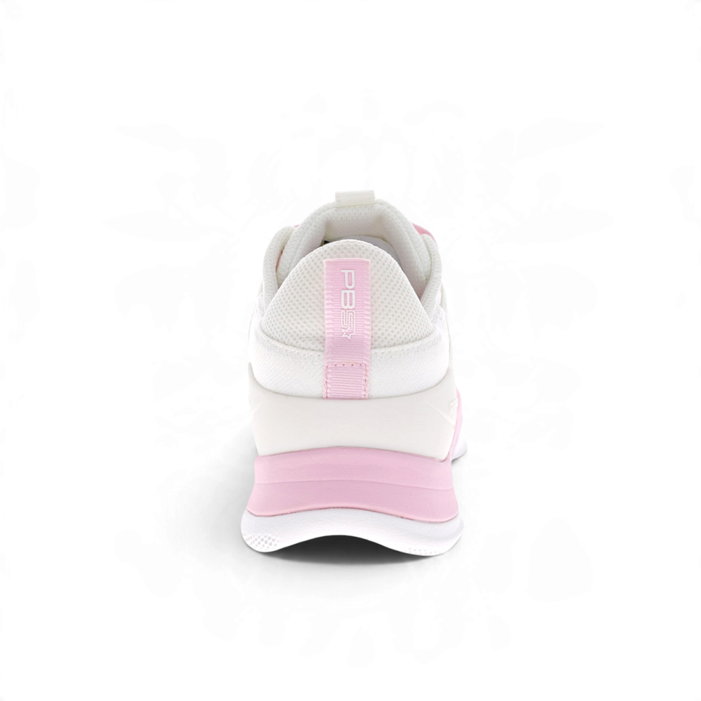 Court 2 Women's Mesh Sneaker - White/Pink
