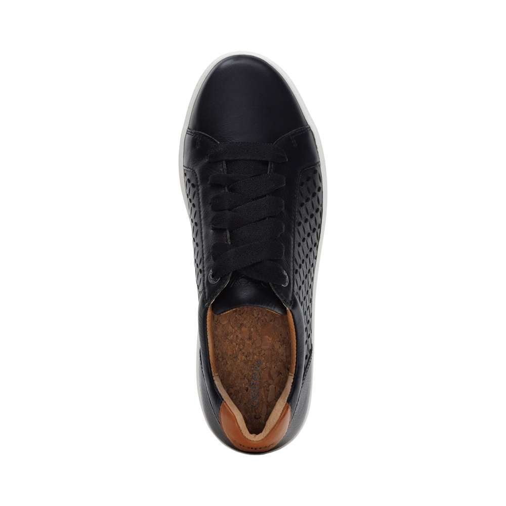 Courtney Lace-up Sneaker - Black Cutout