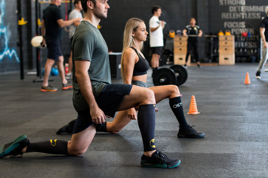 Lifestyle image for Compression Bracing Socks (FS4+) - Black