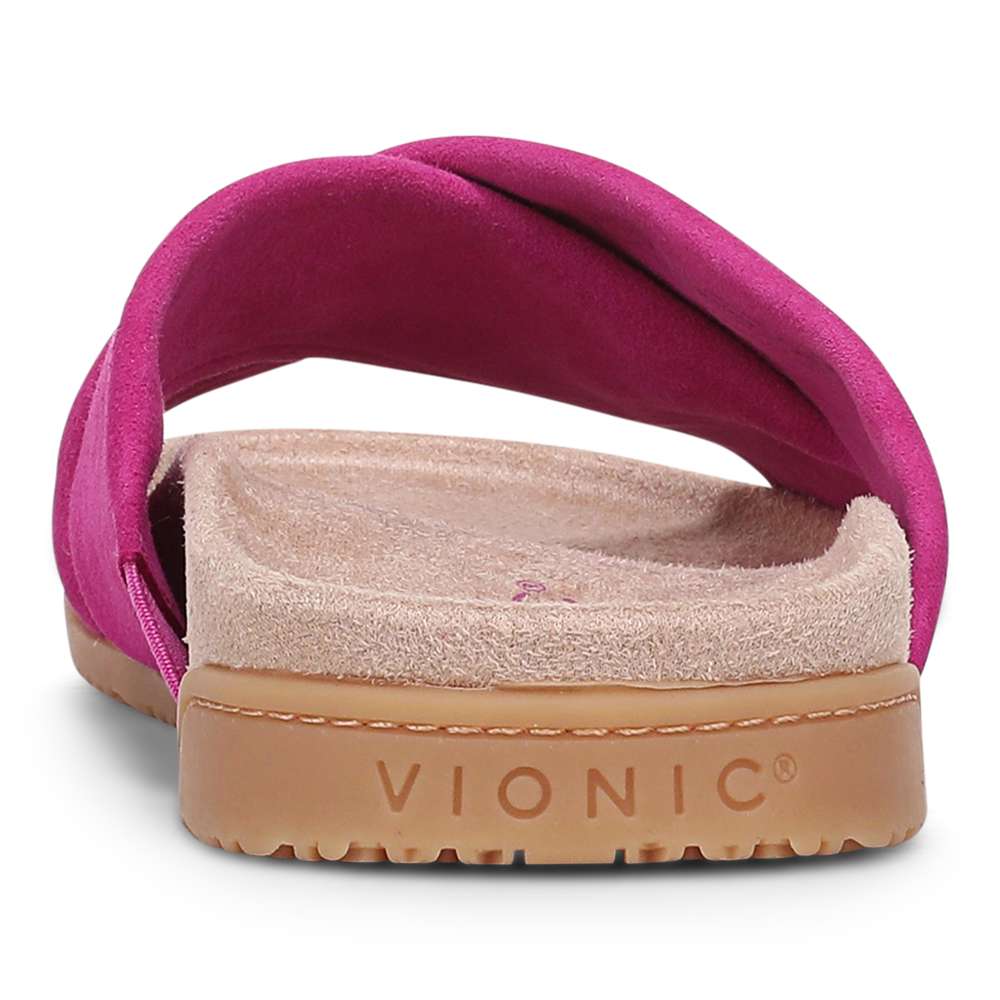 Etna Slide Sandal - Pink Rose