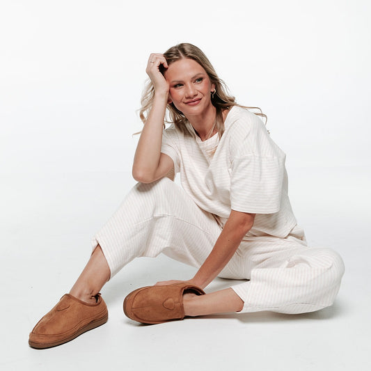 Lifestyle image for Ez-On Slipper - Tan