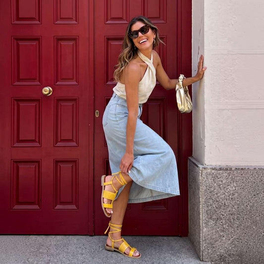 Lifestyle image for Fayee Sandal - Orange
