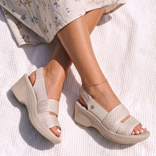 Lifestyle image for Fiona Slingback Sandal - Sand