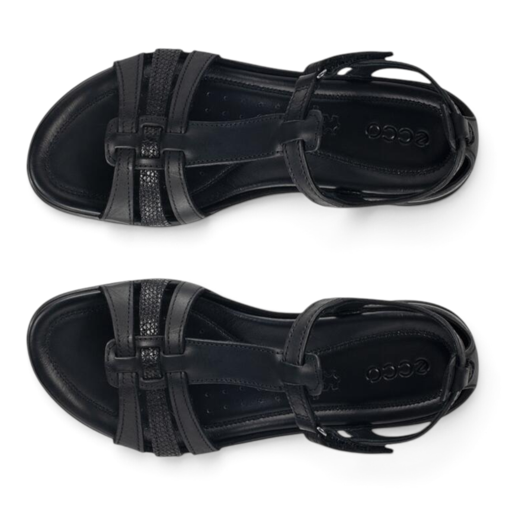 Flash T-Bar Sandal - Black/Black