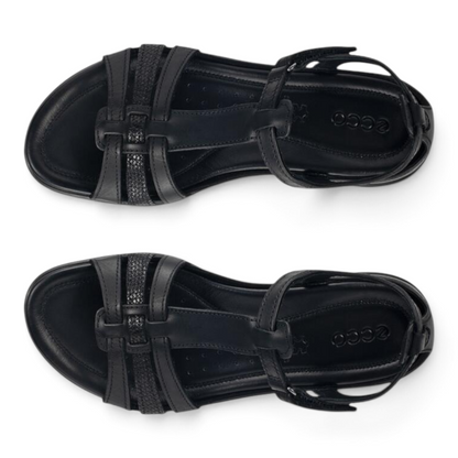 Flash T-Bar Sandal - Black/Black
