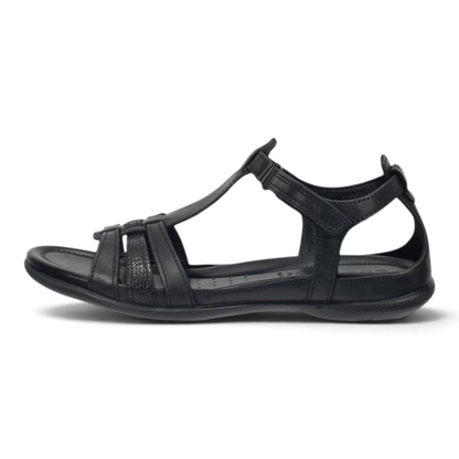 Flash T-Bar Sandal - Black/Black