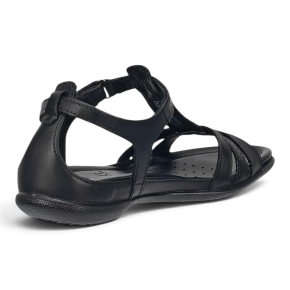Flash T-Bar Sandal - Black/Black