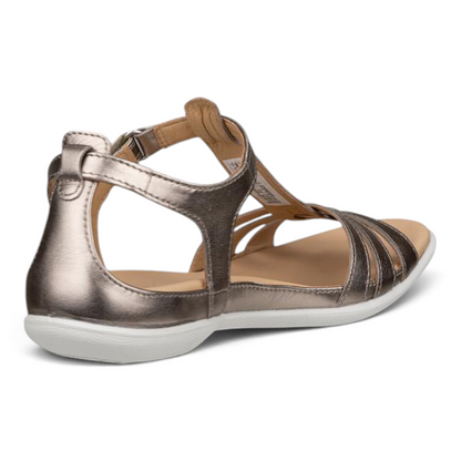 Flash T-Bar Sandal - Cashmere Metallic