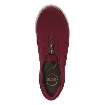 Florence Slip-On Casual Sneaker - Brick Red