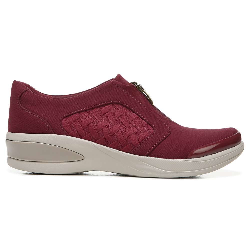 Florence Slip-On Casual Sneaker - Brick Red