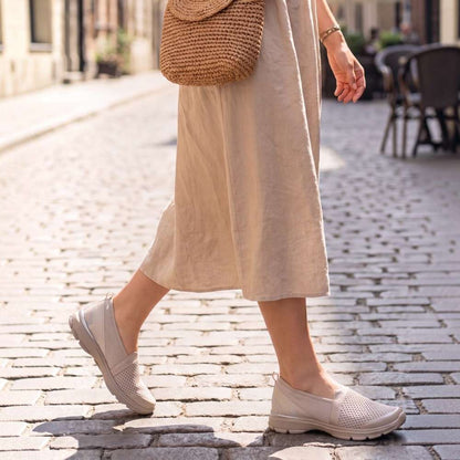 Freedom Slip-On Active Sneaker - Champagne