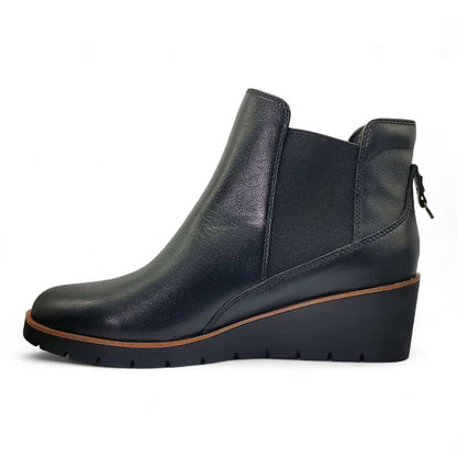 Galway Wedged Boot - Black