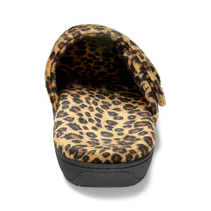 Gemma Mule Slipper - Tan Leopard