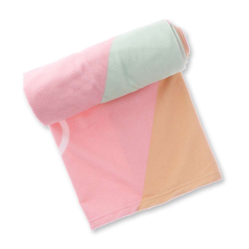 Vionic Beach Towel - Pink/Orange/Green
