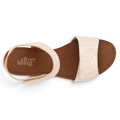 Happiness Wedge - Blush Pebble