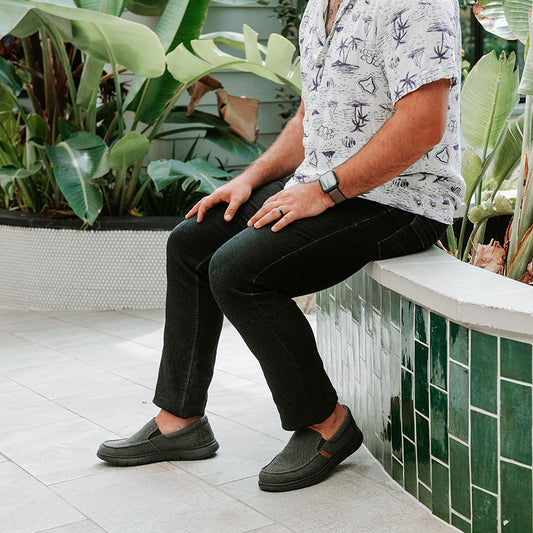 Lifestyle image for Harbour Slip-On - Black