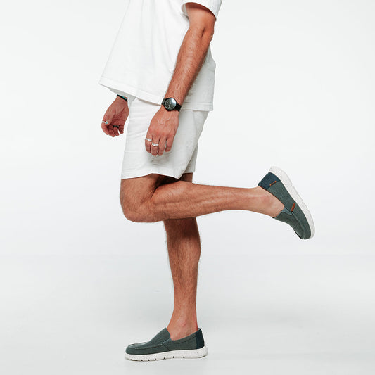 Lifestyle image for Harbour Slip-On - Grey