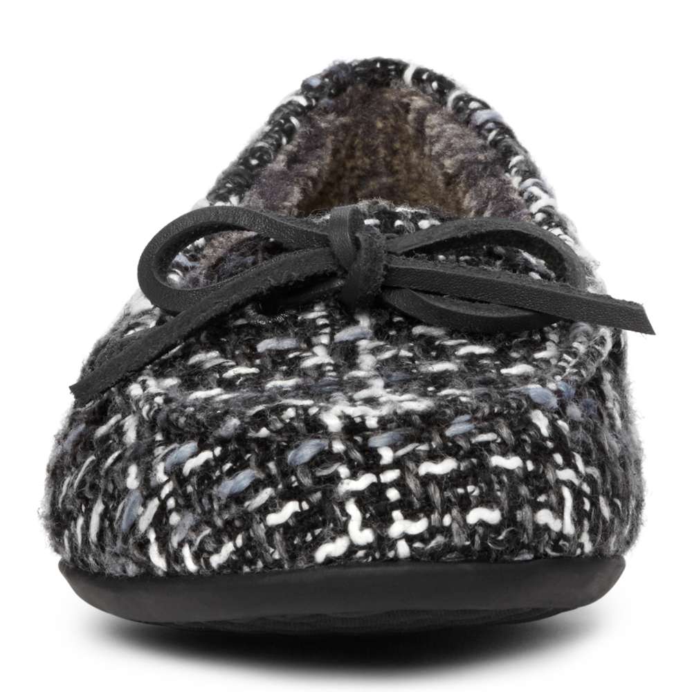 Ida Slipper - Black/Grey