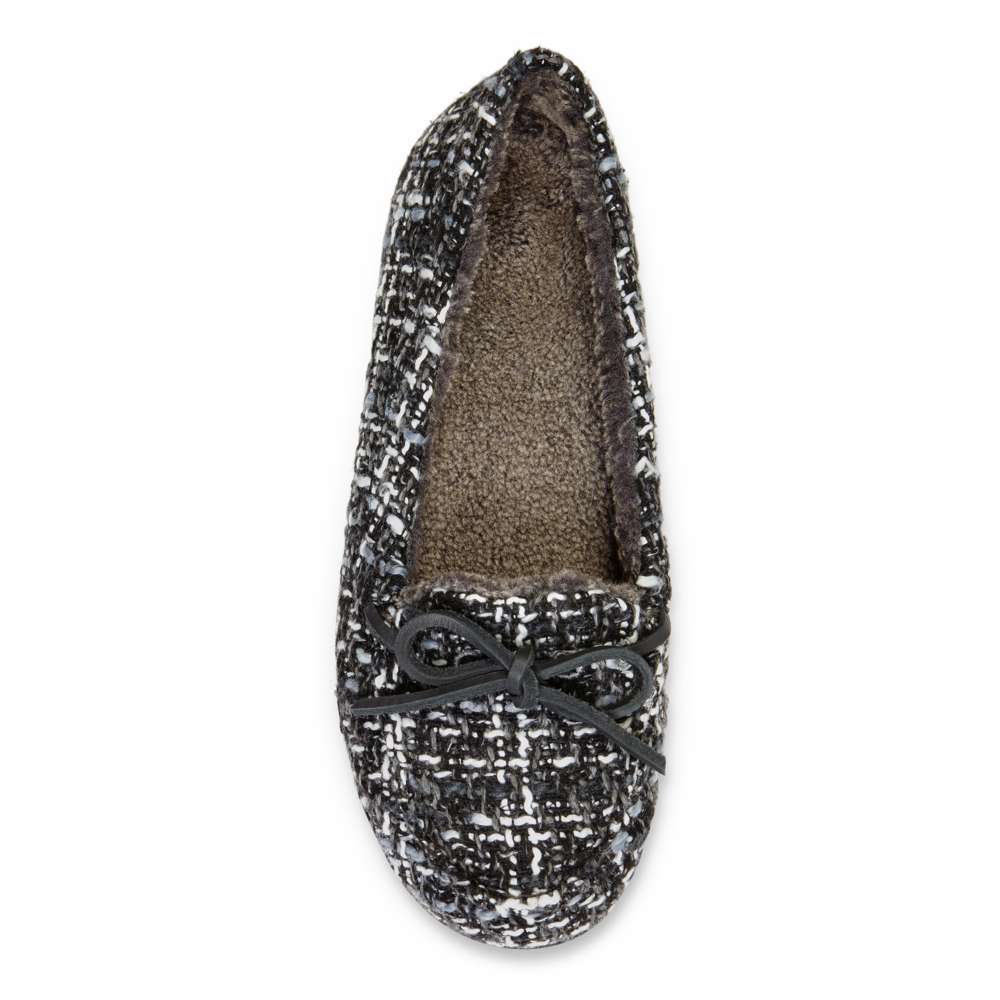 Ida Slipper - Black/Grey