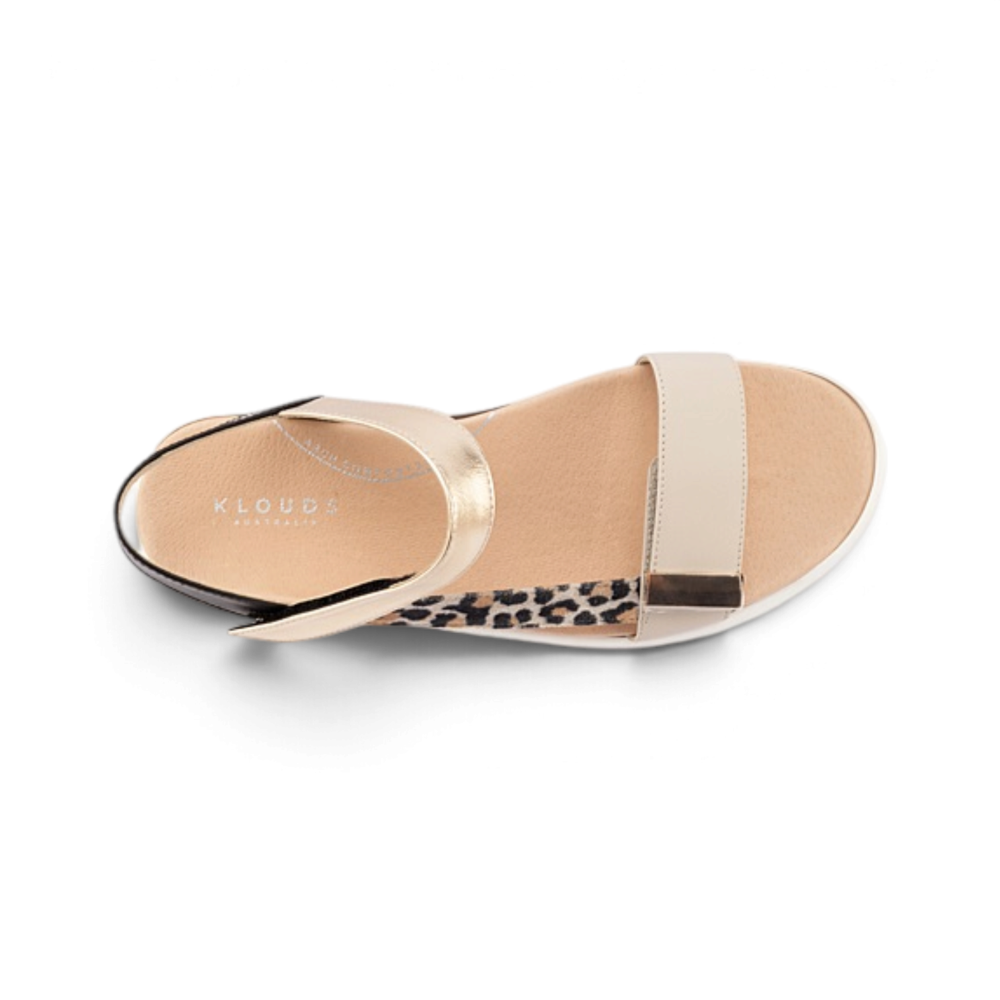 Ivory - Metallic Leopard Combo