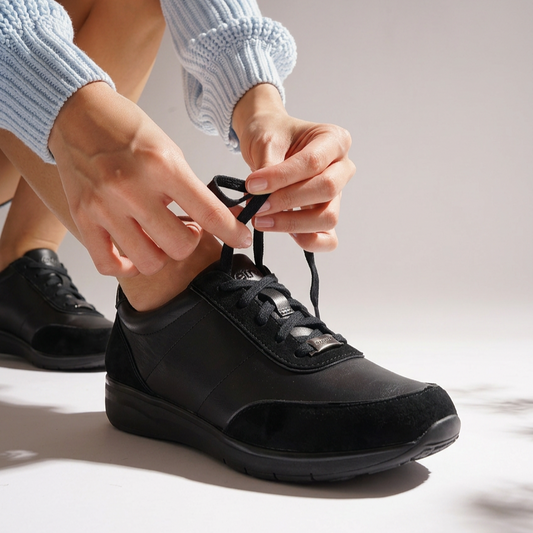 Lifestyle image for Ivy Sneaker - Black