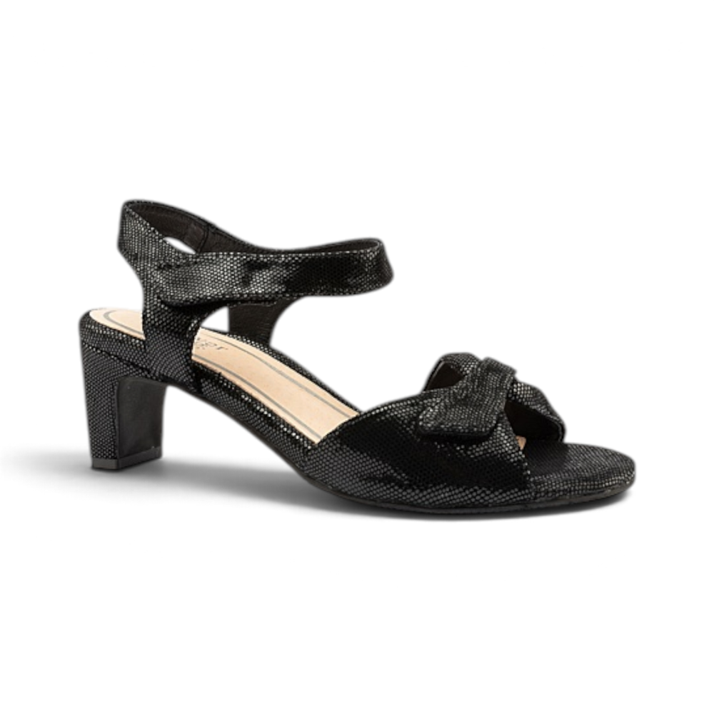 Jamaica Heels - Black Sparkle